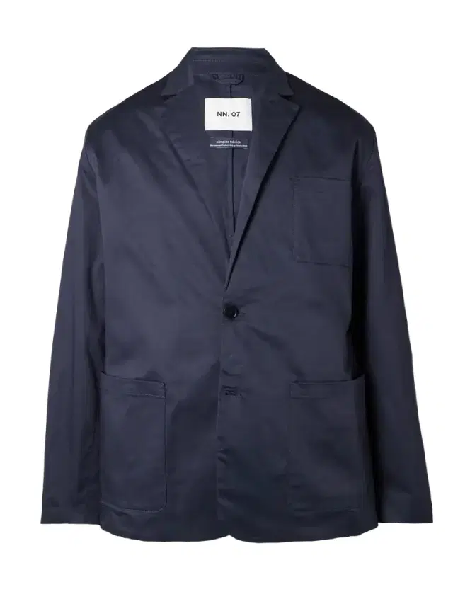 Timo 10021 Unstructured Stretch Organic Cotton-Twill Blazer - Men