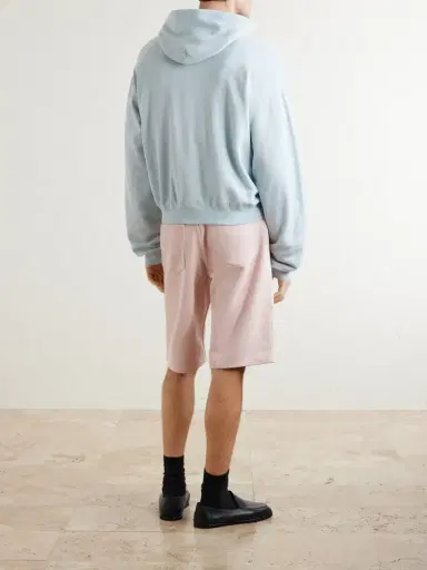 Auralee Wide-Leg Silk Shorts - Men | Thumbnail 4 Auralee Wide-Leg Silk Shorts - Men | Thumbnail 4