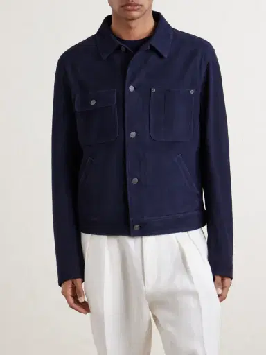 Ralph Lauren Purple Label Suede Field Jacket - Men | Thumbnail 3 Ralph Lauren Purple Label Suede Field Jacket - Men | Thumbnail 3