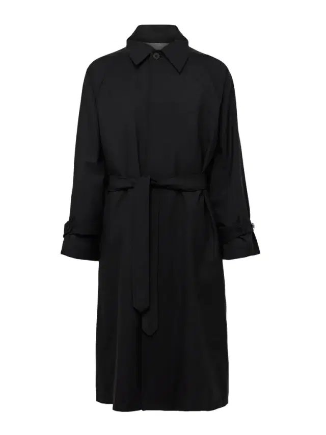 Belted Wool Trench Coat - Men