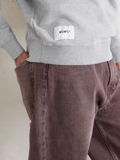 WTAPS SIGN-YD Cotton-Jersey Sweatshirt - Men | Thumbnail 5 WTAPS SIGN-YD Cotton-Jersey Sweatshirt - Men | Thumbnail 5