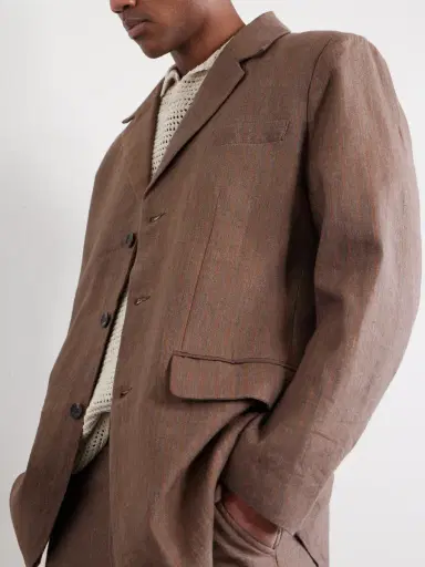 Kartik Research Linen and Wool-Blend Suit Jacket - Men | Thumbnail 5 Kartik Research Linen and Wool-Blend Suit Jacket - Men | Thumbnail 5