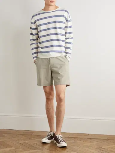James Perse Straight-Leg Stretch Cotton-Blend Golf Shorts - Men | Thumbnail 2 James Perse Straight-Leg Stretch Cotton-Blend Golf Shorts - Men | Thumbnail 2