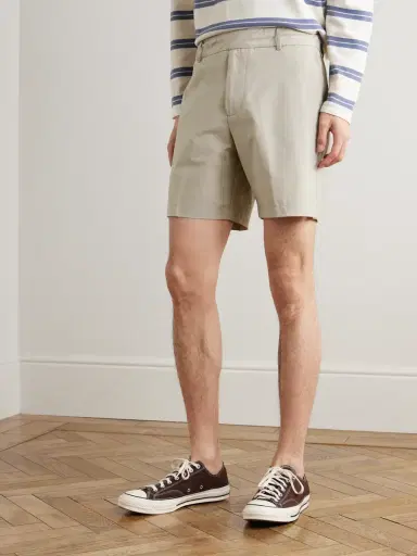 James Perse Straight-Leg Stretch Cotton-Blend Golf Shorts - Men | Thumbnail 3 James Perse Straight-Leg Stretch Cotton-Blend Golf Shorts - Men | Thumbnail 3