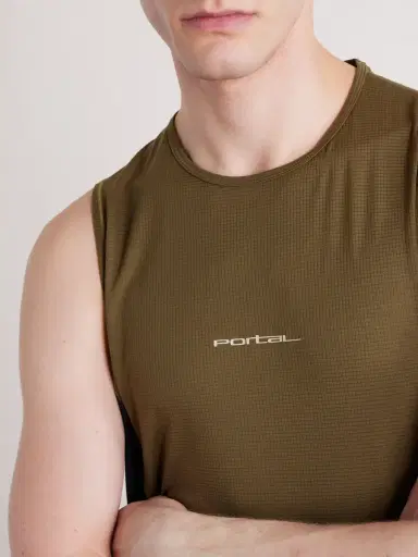 Portal Range Light Polartec Polartec® Running Tank Top - Men | Thumbnail 5