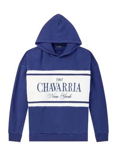Willy Chavarria Gilroy Logo-Embroidered Cotton-Jersey Hoodie - Men | Thumbnail 1