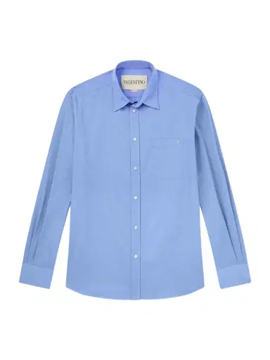 Valentino Garavani VGold Cotton-Poplin Shirt - Men | Thumbnail 1 Valentino Garavani VGold Cotton-Poplin Shirt - Men | Thumbnail 1