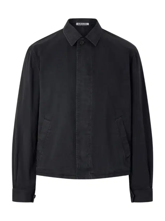 Auralee Garment-Dyed Cotton-Twill Blouson Jacket - Men