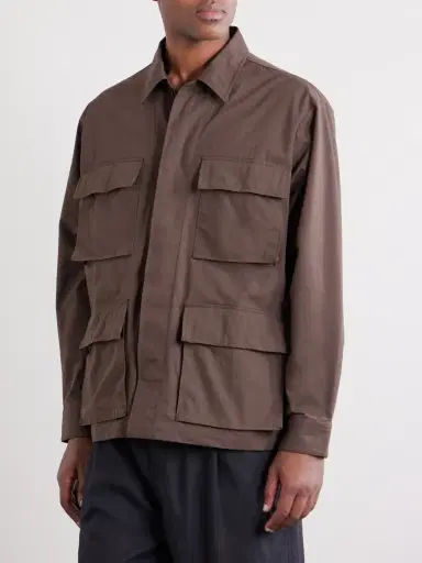 WTAPS Logo-Print Cotton-Blend CORDURA® Overshirt - Men | Thumbnail 3 WTAPS Logo-Print Cotton-Blend CORDURA® Overshirt - Men | Thumbnail 3