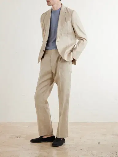 Paul Smith Linen and Wool-Blend Twill Suit Jacket - Men | Thumbnail 2