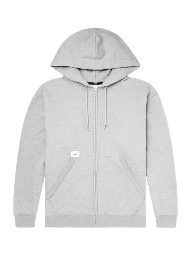 WTAPS Throwdy Logo-Appliquéd Cotton-Jersey Zip-Up Hoodie - Men | Thumbnail 1