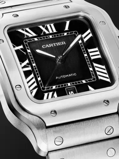 Cartier Santos de Large Automatic Stainless Steel Watch, Ref. WSSA0096 - Men | Thumbnail 5 Cartier Santos de Large Automatic Stainless Steel Watch, Ref. WSSA0096 - Men | Thumbnail 5