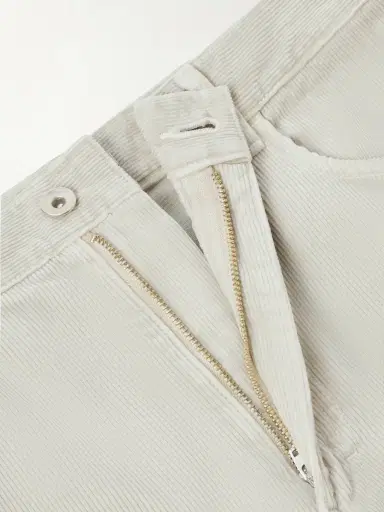 Auralee Wide-Leg Garment-Dyed Cotton-Corduroy Trousers - Men | Thumbnail 6