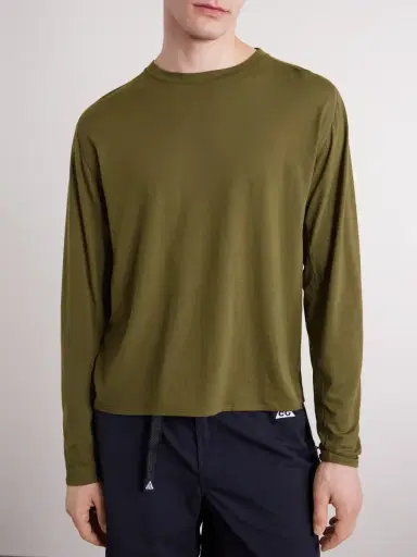 Portal Drift Merino Wool-Blend Jersey T-Shirt - Men | Thumbnail 3 Portal Drift Merino Wool-Blend Jersey T-Shirt - Men | Thumbnail 3