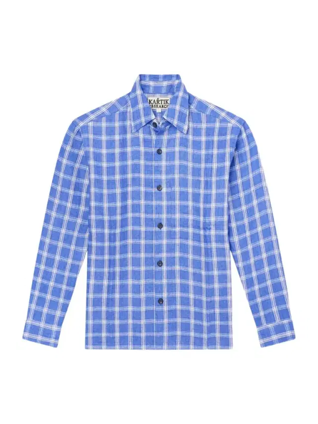 Kartik Research Pataudi Checked Linen Shirt - Men