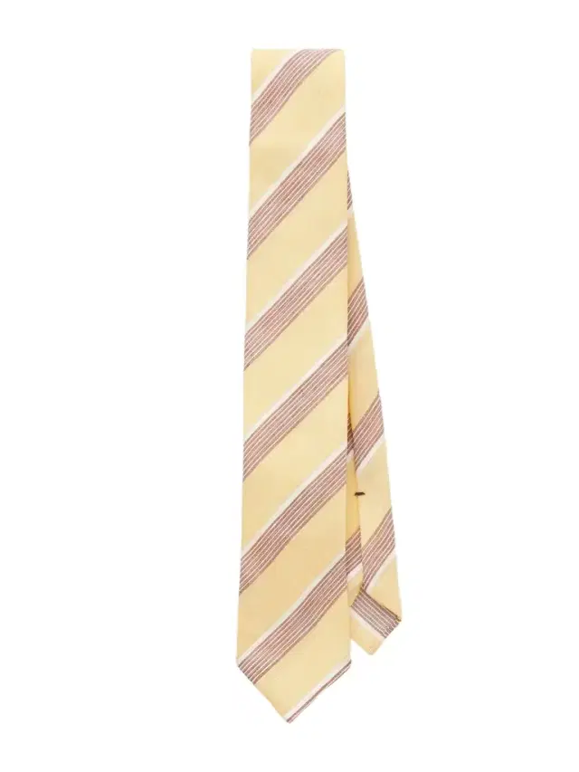 7cm Striped Linen and Silk-Blend Tie - Men