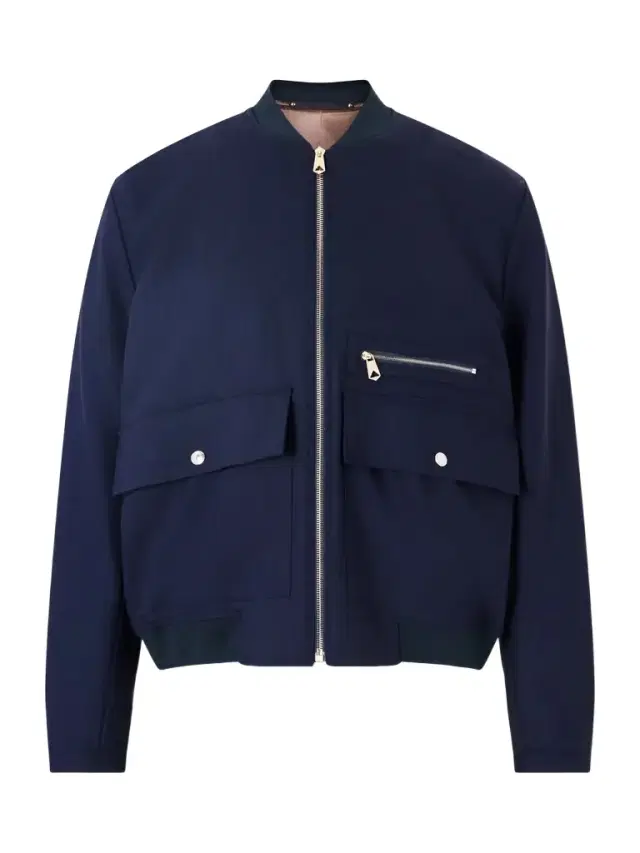 Wool-Twill Bomber Jacket - Men