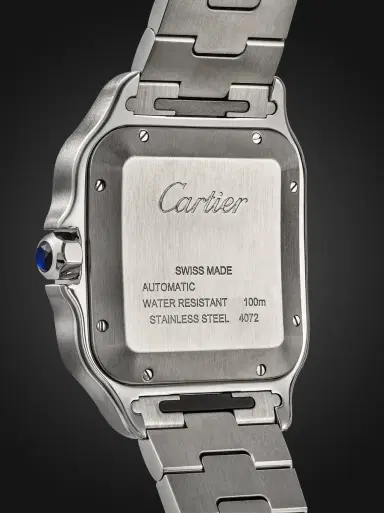 Cartier Santos de Large Automatic Stainless Steel Watch, Ref. WSSA0062 - Men | Thumbnail 4 Cartier Santos de Large Automatic Stainless Steel Watch, Ref. WSSA0062 - Men | Thumbnail 4