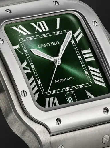Cartier Santos de Large Automatic Stainless Steel Watch, Ref. WSSA0062 - Men | Thumbnail 5 Cartier Santos de Large Automatic Stainless Steel Watch, Ref. WSSA0062 - Men | Thumbnail 5