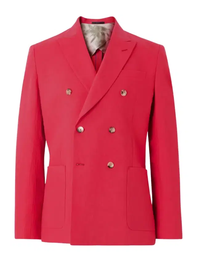 Paul Smith Double-Breasted Linen Blazer - Men