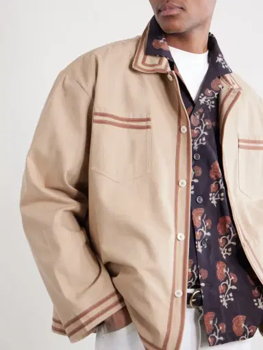 Kartik Research Camp-Collar Floral-Print Silk Shirt - Men | Thumbnail 5 Kartik Research Camp-Collar Floral-Print Silk Shirt - Men | Thumbnail 5