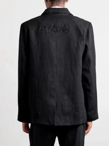 Kartik Research Linen Blazer - Men | Thumbnail 4