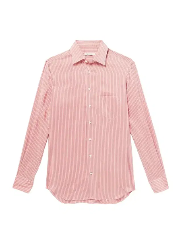 Striped Silk-Poplin Shirt - Men Striped Silk-Poplin Shirt - Men