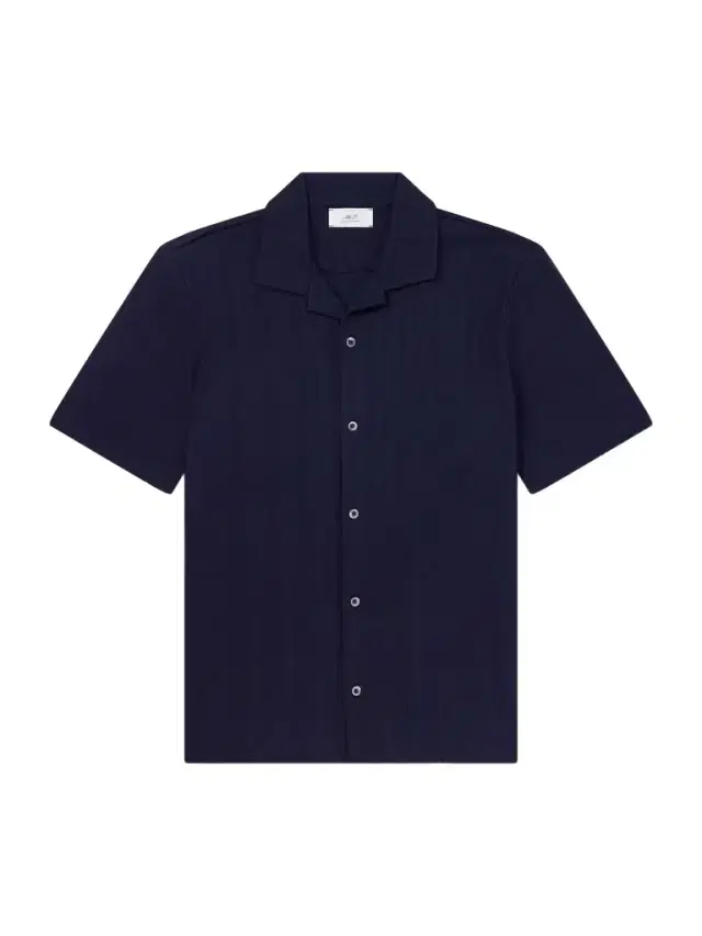 MR P. Camp-Collar Textured Organic Cotton Shirt - Men
