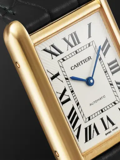 Cartier Tank Louis Automatic Large 18-Karat Gold Watch, Ref. WGTA0357 - Men | Thumbnail 5