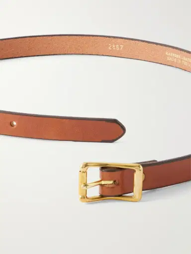 Yuketen 2cm Leather Belt - Men | Thumbnail 3