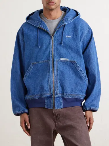 WTAPS D00M Denim Hooded Jacket - Men | Thumbnail 3