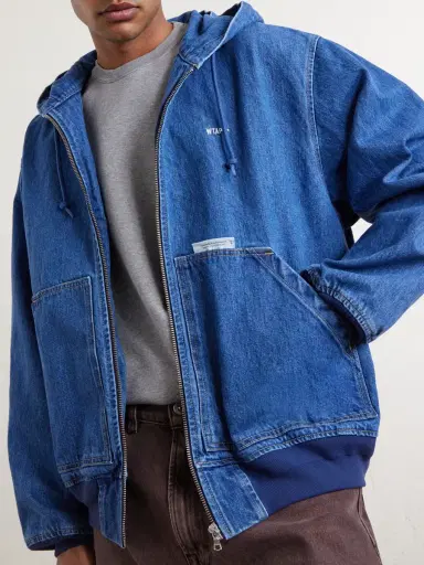 WTAPS D00M Denim Hooded Jacket - Men | Thumbnail 5