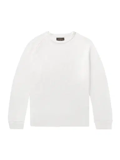 Beams Plus Slim-Fit Waffle-Knit Cotton T-Shirt - Men | Thumbnail 1 Beams Plus Slim-Fit Waffle-Knit Cotton T-Shirt - Men | Thumbnail 1