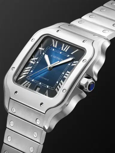 Cartier Santos de Automatic Interchangeable Steel Watch, Ref. WSSA0071 - Men | Thumbnail 3 Cartier Santos de Automatic Interchangeable Steel Watch, Ref. WSSA0071 - Men | Thumbnail 3