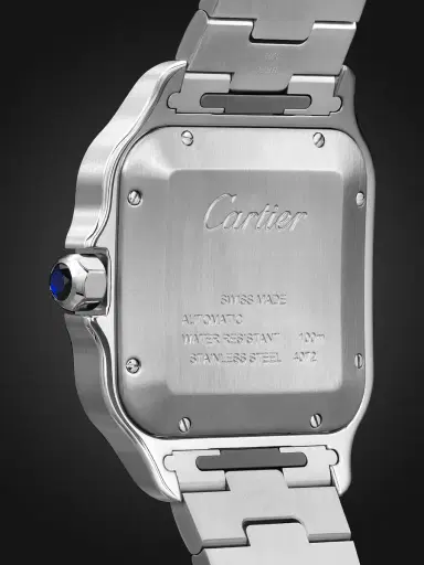 Cartier Santos de Automatic Interchangeable Steel Watch, Ref. WSSA0071 - Men | Thumbnail 4 Cartier Santos de Automatic Interchangeable Steel Watch, Ref. WSSA0071 - Men | Thumbnail 4