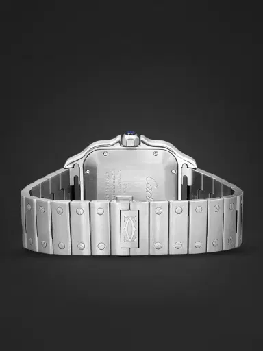 Cartier Santos de Automatic Interchangeable Steel Watch, Ref. WSSA0071 - Men | Thumbnail 6 Cartier Santos de Automatic Interchangeable Steel Watch, Ref. WSSA0071 - Men | Thumbnail 6