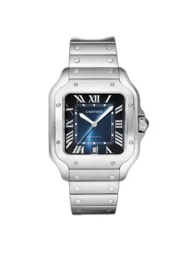 Cartier Santos de Automatic Interchangeable Steel Watch, Ref. WSSA0071 - Men | Thumbnail 1 Cartier Santos de Automatic Interchangeable Steel Watch, Ref. WSSA0071 - Men | Thumbnail 1