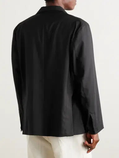 Stòffa Unstructured Wool-Crepe Blazer - Men | Thumbnail 3
