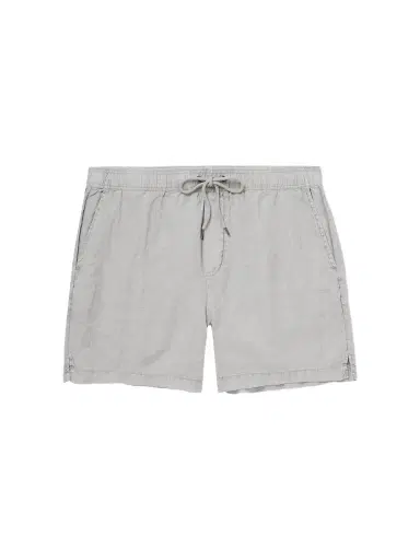 James Perse Straight-Leg Garment-Dyed Linen Drawstring Shorts - Men | Thumbnail 1 James Perse Straight-Leg Garment-Dyed Linen Drawstring Shorts - Men | Thumbnail 1