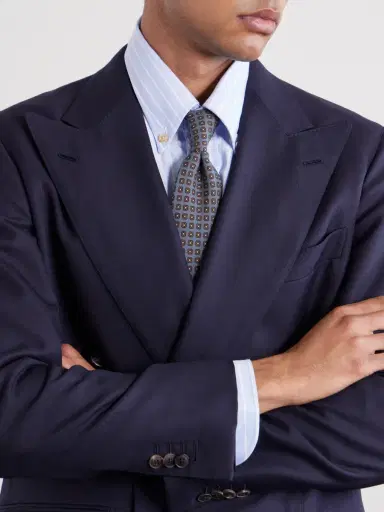 Thom Sweeney 9cm Printed Silk Tie - Men | Thumbnail 2 Thom Sweeney 9cm Printed Silk Tie - Men | Thumbnail 2