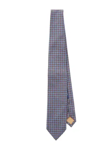 Thom Sweeney 9cm Printed Silk Tie - Men | Thumbnail 1 Thom Sweeney 9cm Printed Silk Tie - Men | Thumbnail 1
