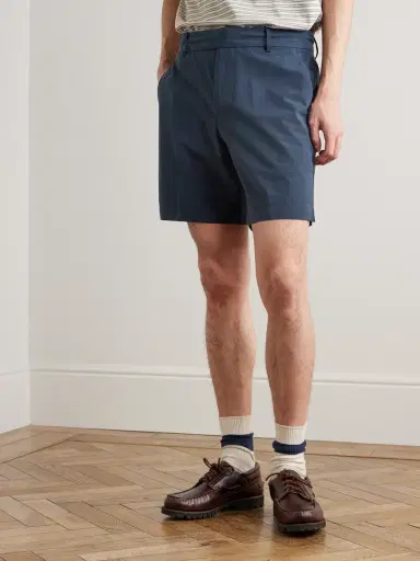 James Perse Straight-Leg Stretch Cotton-Blend Golf Shorts - Men | Thumbnail 3