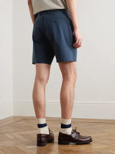 James Perse Straight-Leg Stretch Cotton-Blend Golf Shorts - Men | Thumbnail 4