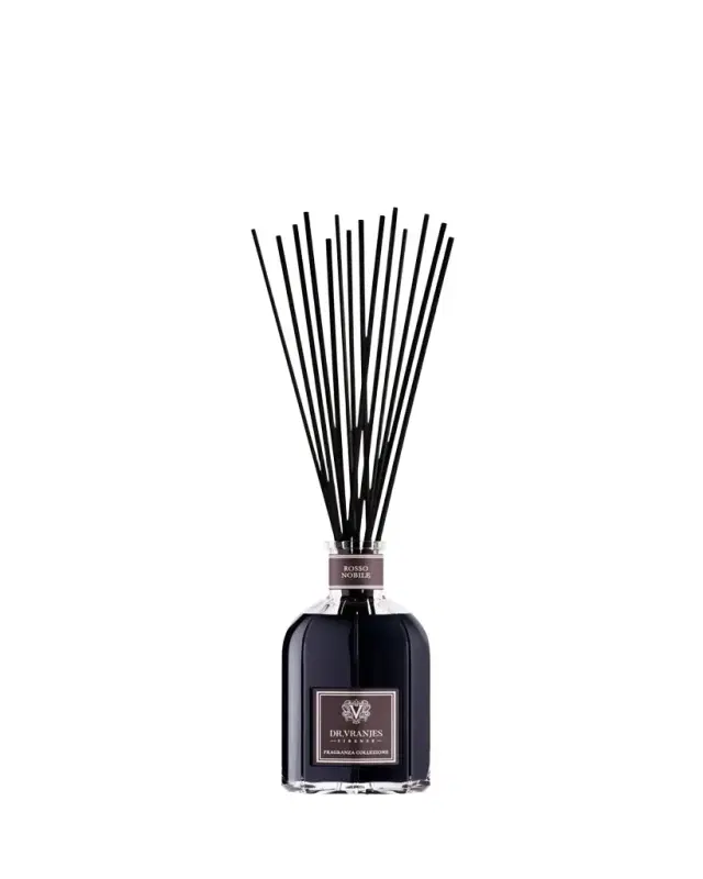 DR. VRANJES FIRENZE 169 oz. Rosso Nobile Vase Glass Bottle Collection Fragrance