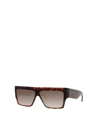 Celine Men's Chunky Rectangle Gradient Havana Sunglasses | Thumbnail 1 Celine Men's Chunky Rectangle Gradient Havana Sunglasses | Thumbnail 1
