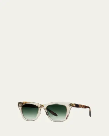 BARTON PERREIRA Claudel Rectangle Acetate Sunglasses | Thumbnail 2