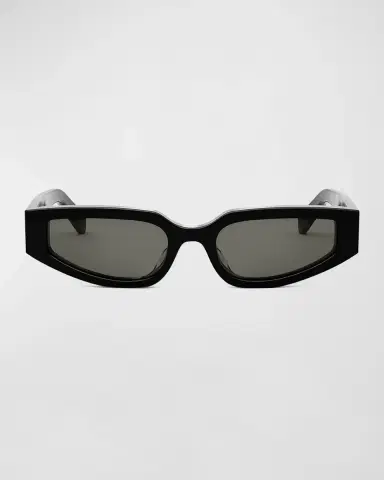 Celine Triomphe Sleek Acetate Cat-Eye Sunglasses | Thumbnail 2