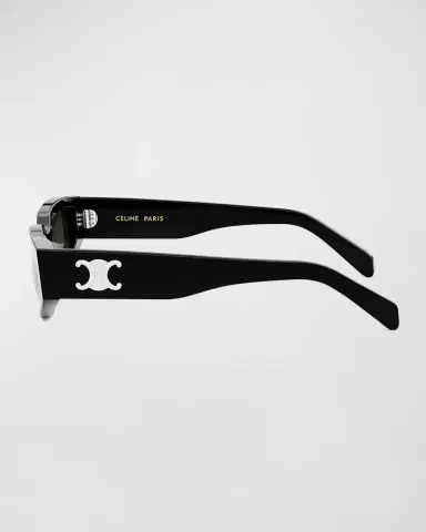 Celine Triomphe Sleek Acetate Cat-Eye Sunglasses | Thumbnail 3