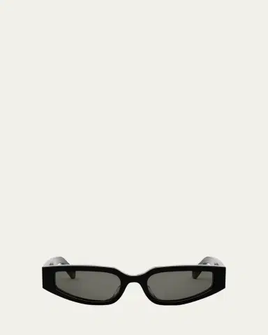 Celine Triomphe Sleek Acetate Cat-Eye Sunglasses | Thumbnail 5