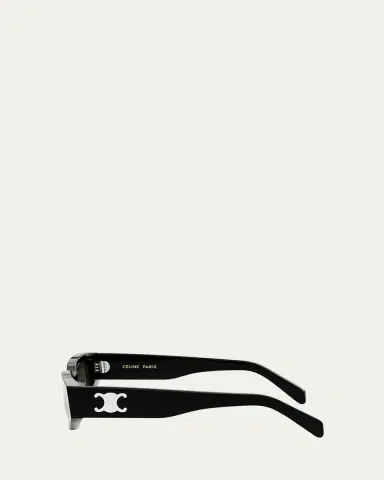 Celine Triomphe Sleek Acetate Cat-Eye Sunglasses | Thumbnail 7